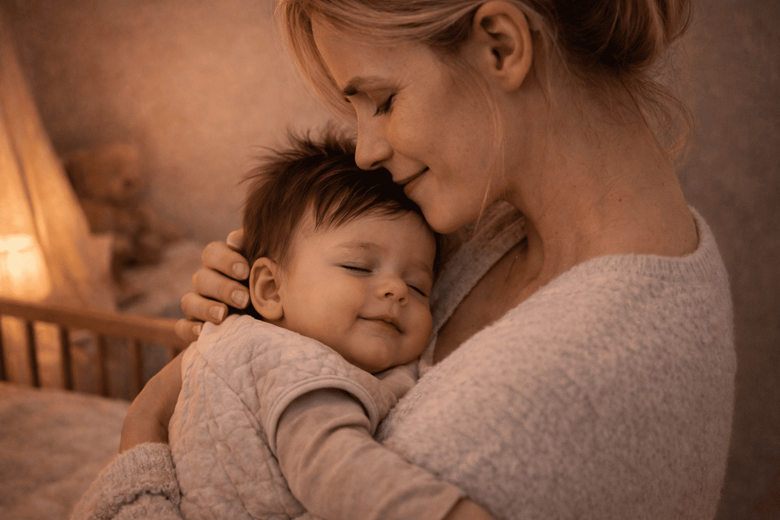 Baby schläft nur mit Körperkontakt