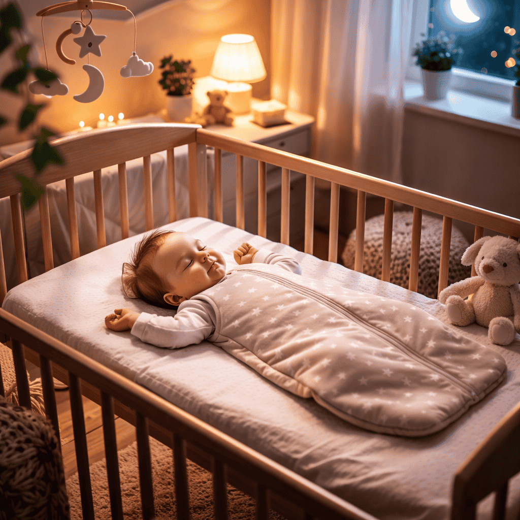 Sicher schlafen im Babyschlafsack
