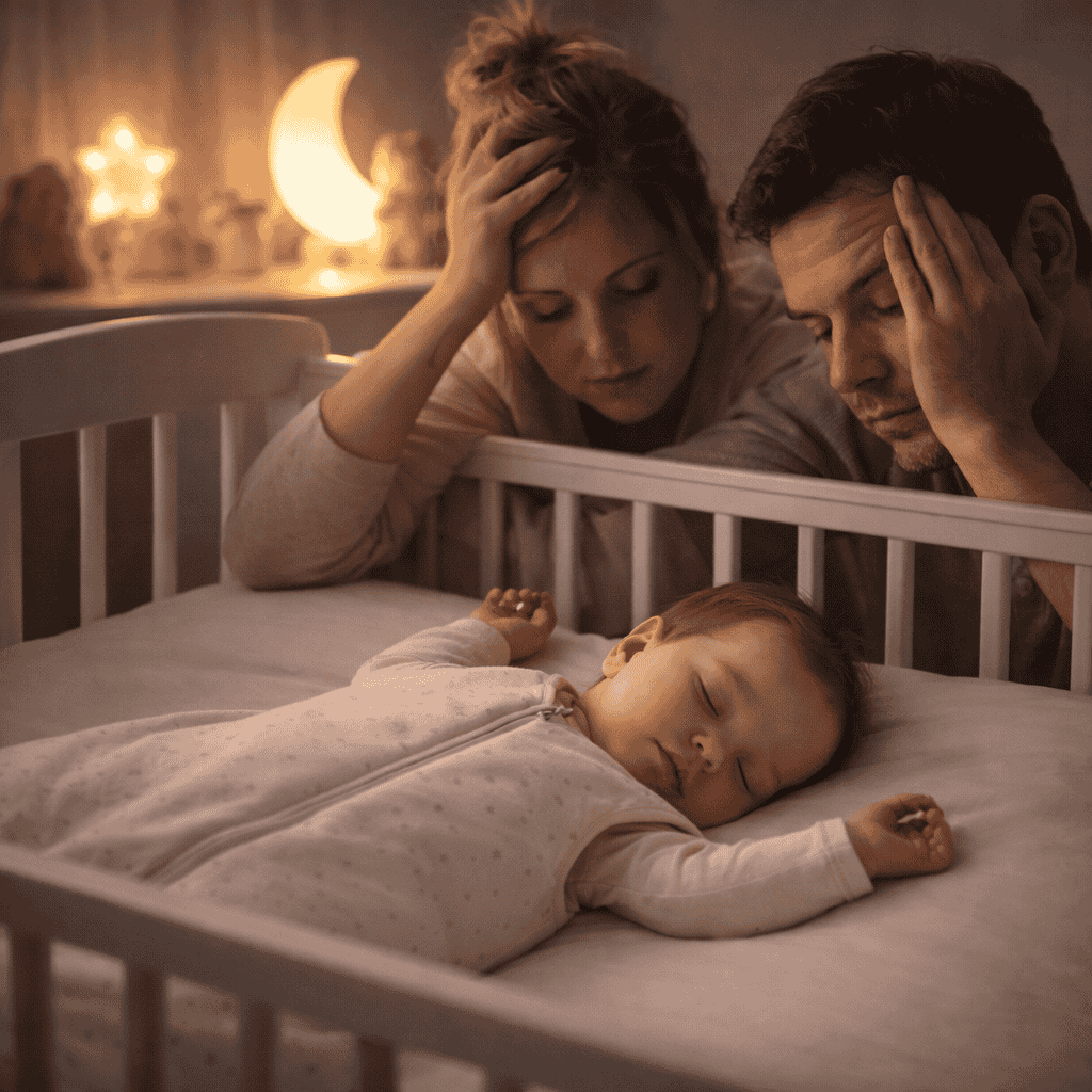 Baby schläft nicht in der Nacht