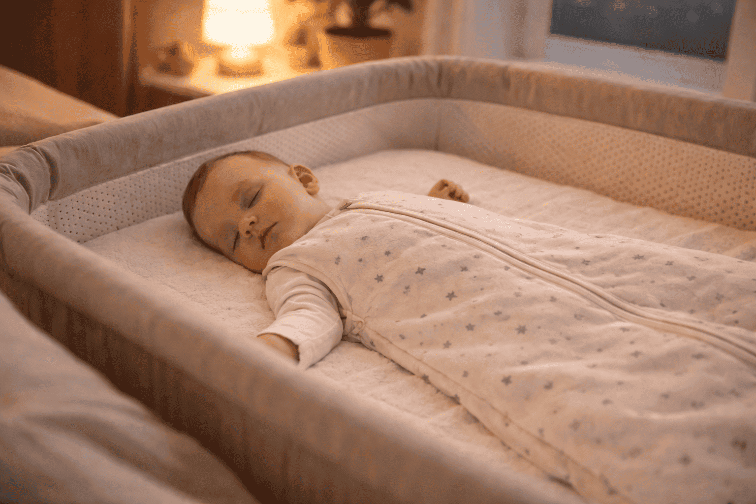 Sicherer Babyschlaf Rückenlage