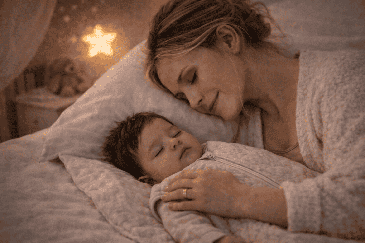 Baby beim einschlafen begleiten