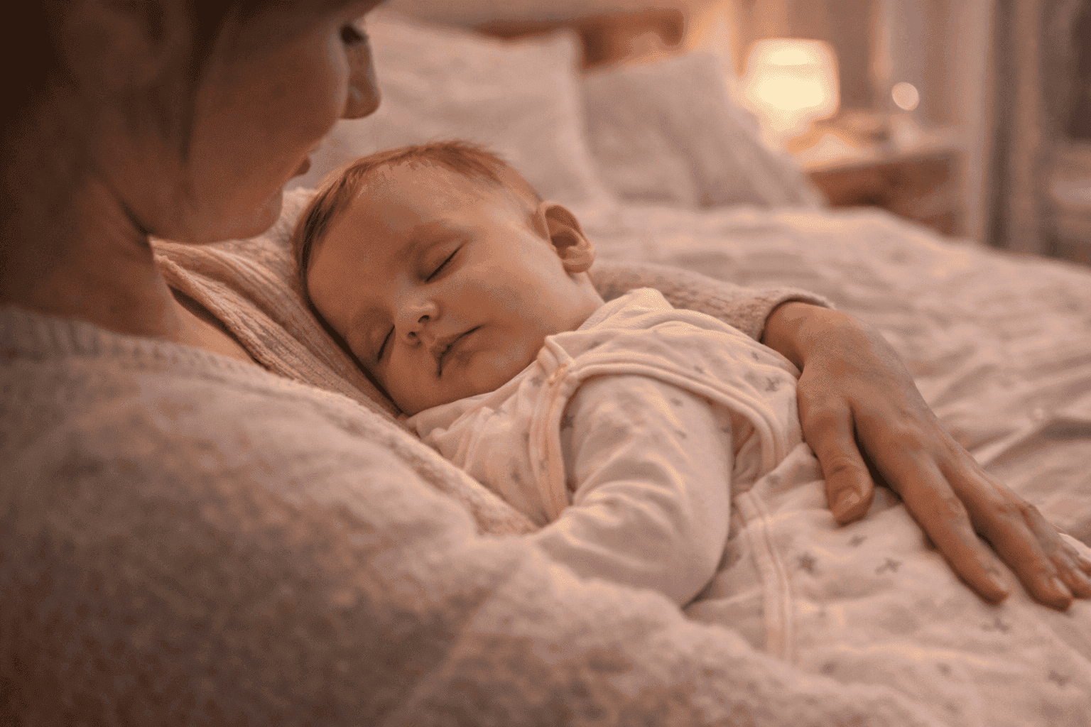 Baby sicher schlafen